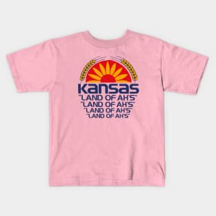 Kansas Land of Ah's #2 80s Kids T-Shirt